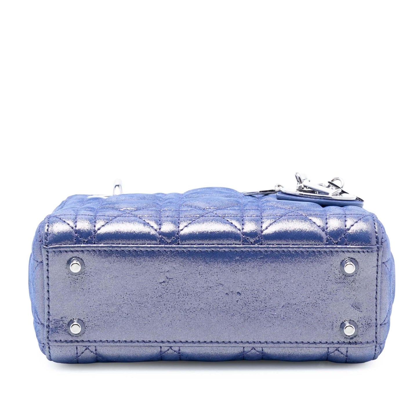 Dior Mini Iridescent Lambskin Cannage Lady Dior