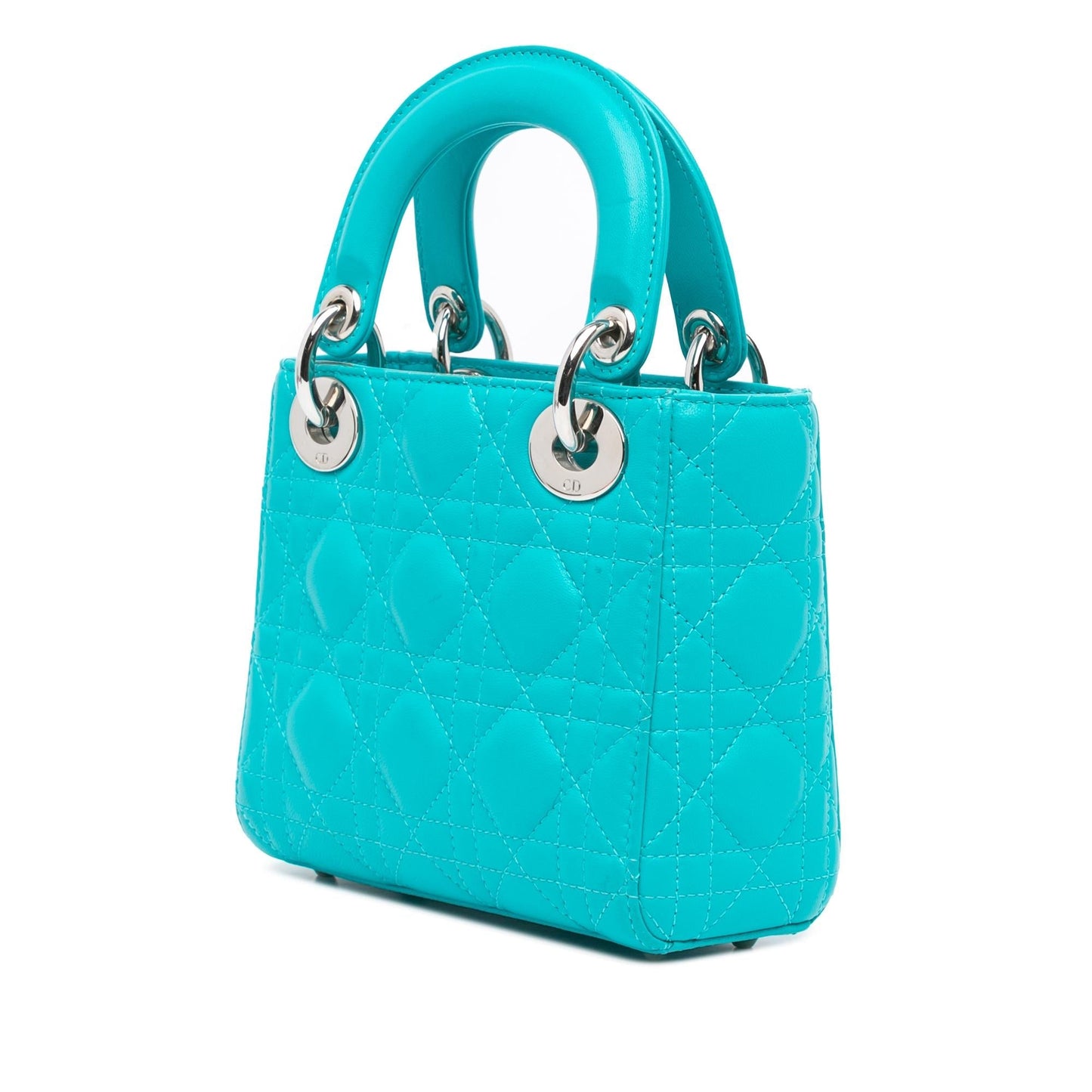 Dior Mini Lambskin Cannage Lady Dior