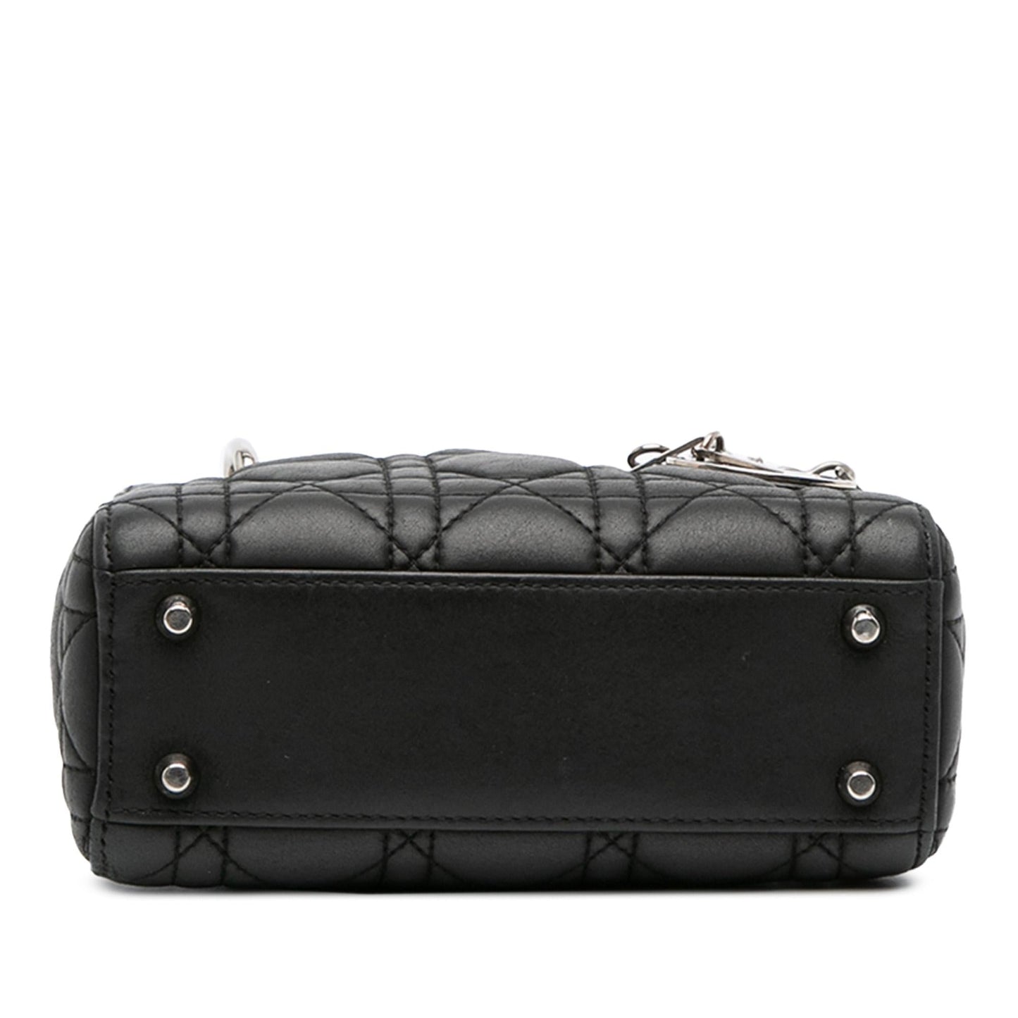 Dior Mini Lambskin Cannage Lady Dior