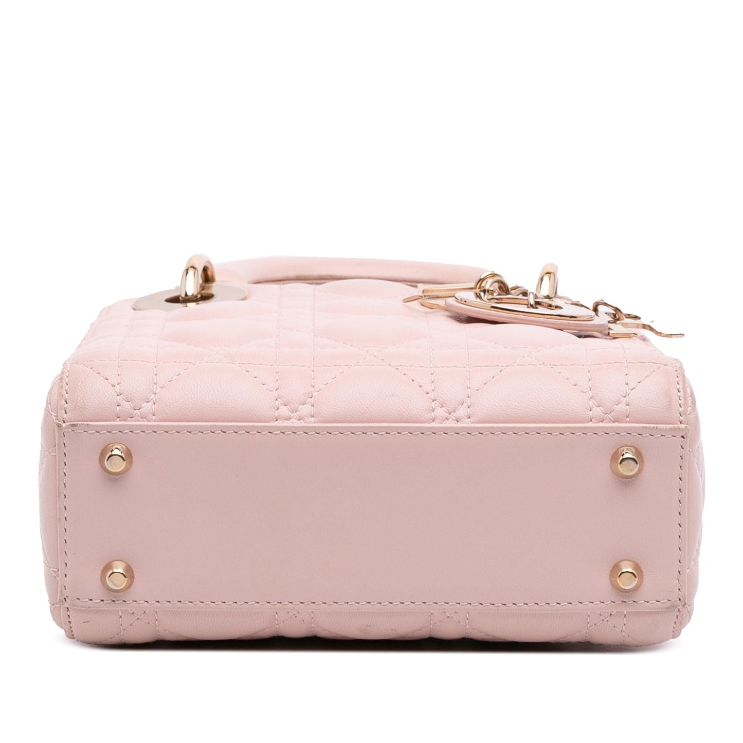 Dior Mini Lambskin Cannage Lady Dior