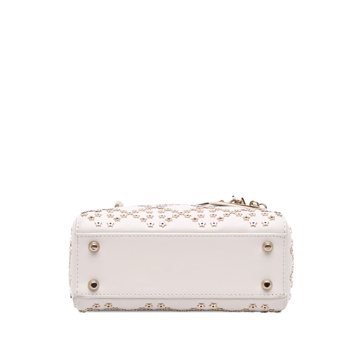 Dior Mini Lambskin Cannage Lucky Star Studded Lady Dior