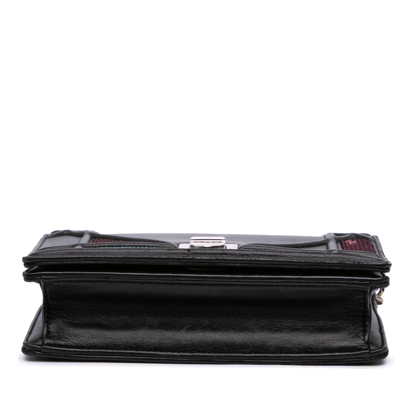 Dior Mini Lambskin Sequin Diorama Flap