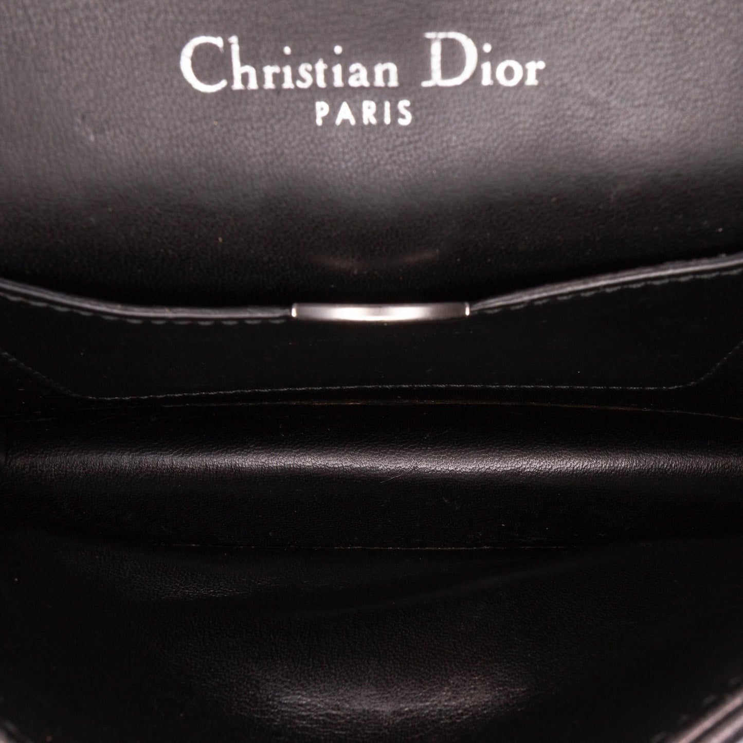 Dior Mini Lambskin Sequin Diorama Flap