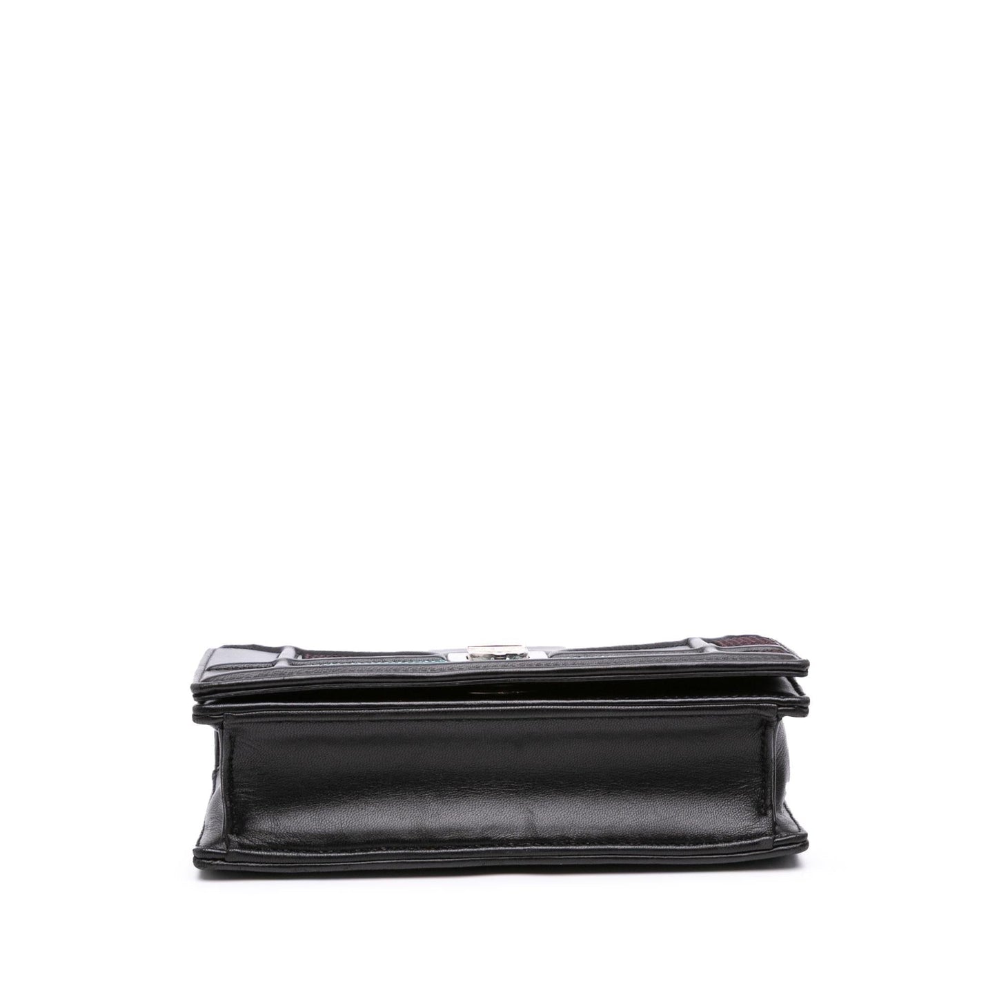 Dior Mini Lambskin Sequin Diorama Flap