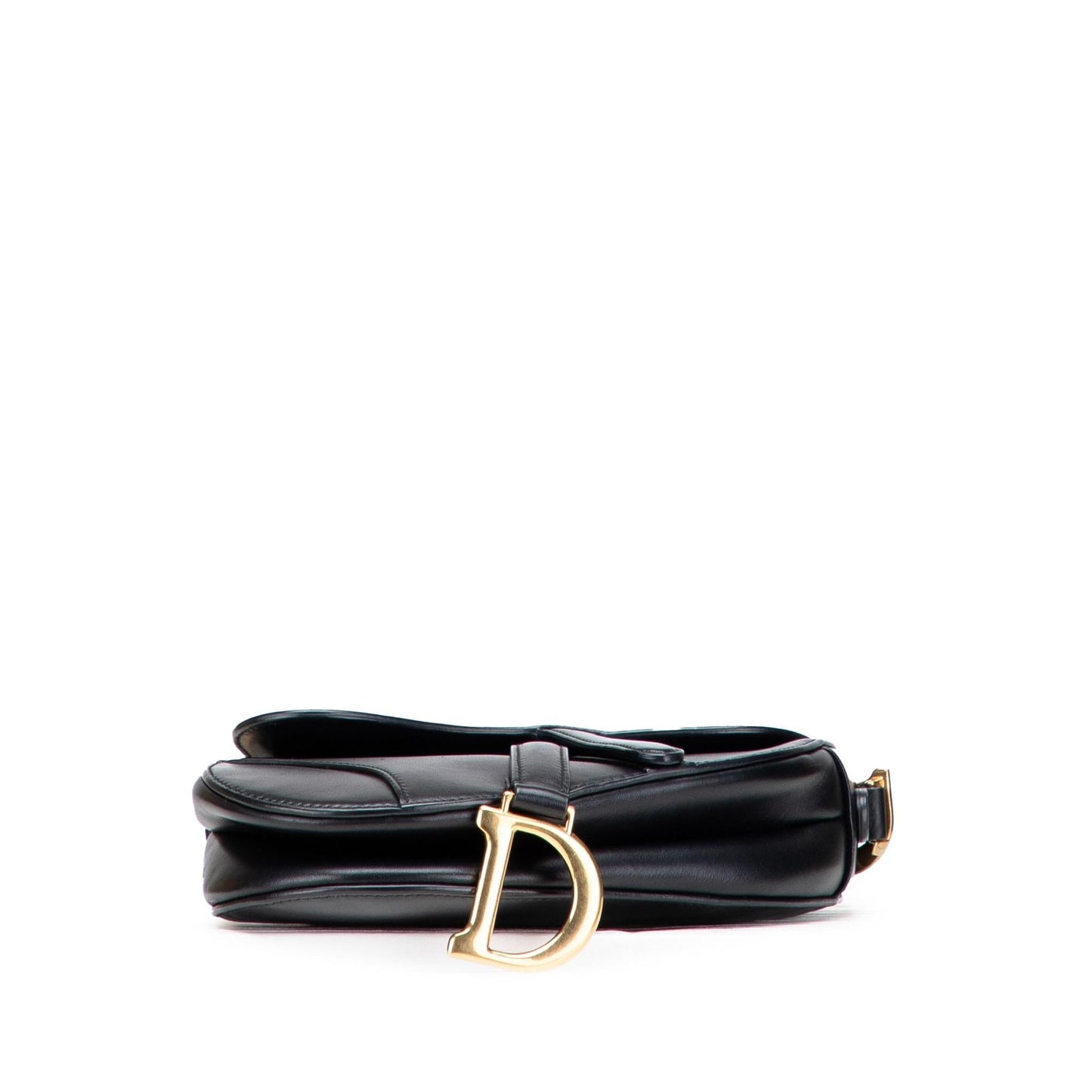 Dior Mini Leather Saddle Bag