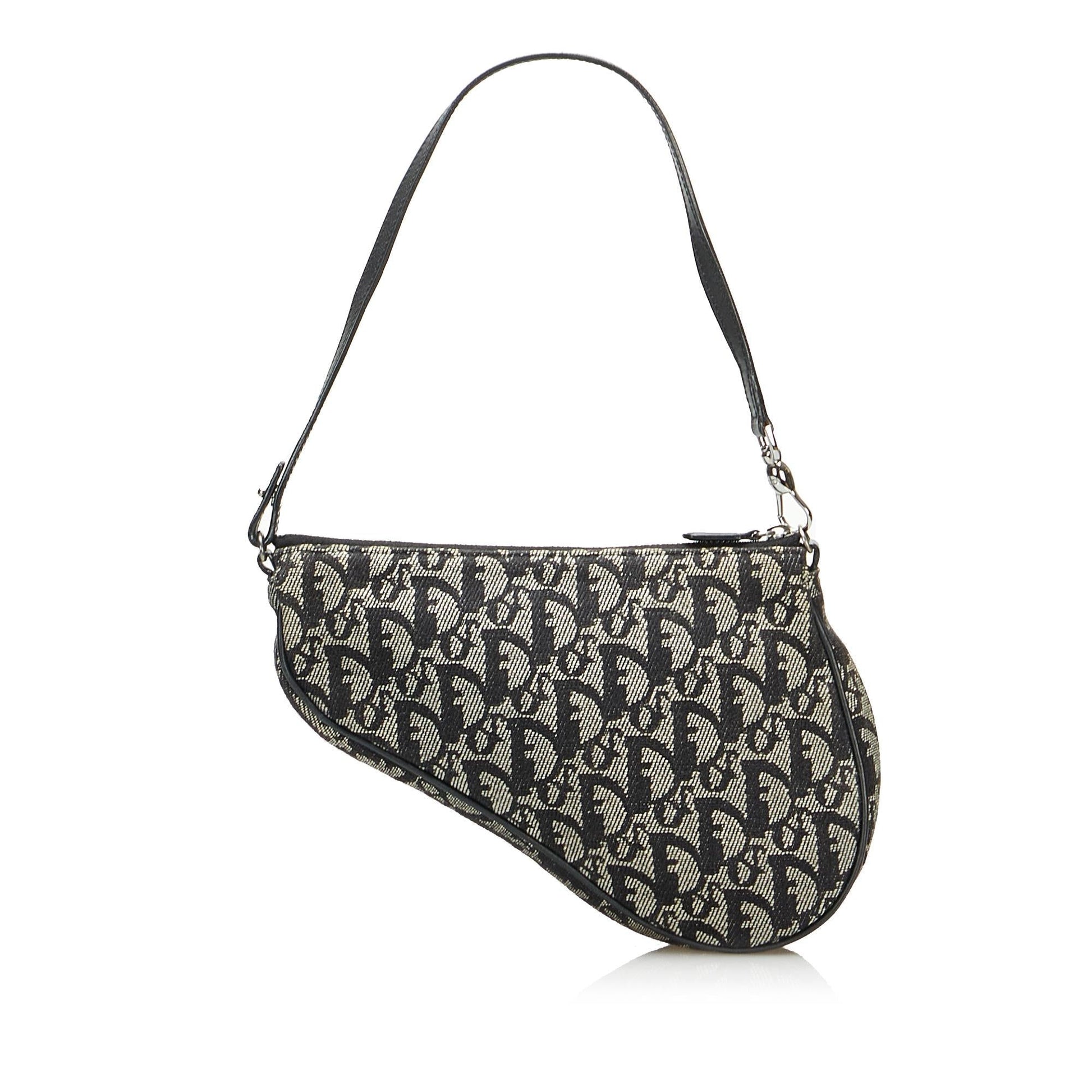 Saint Laurent Pochette Mini Canvas Handbag