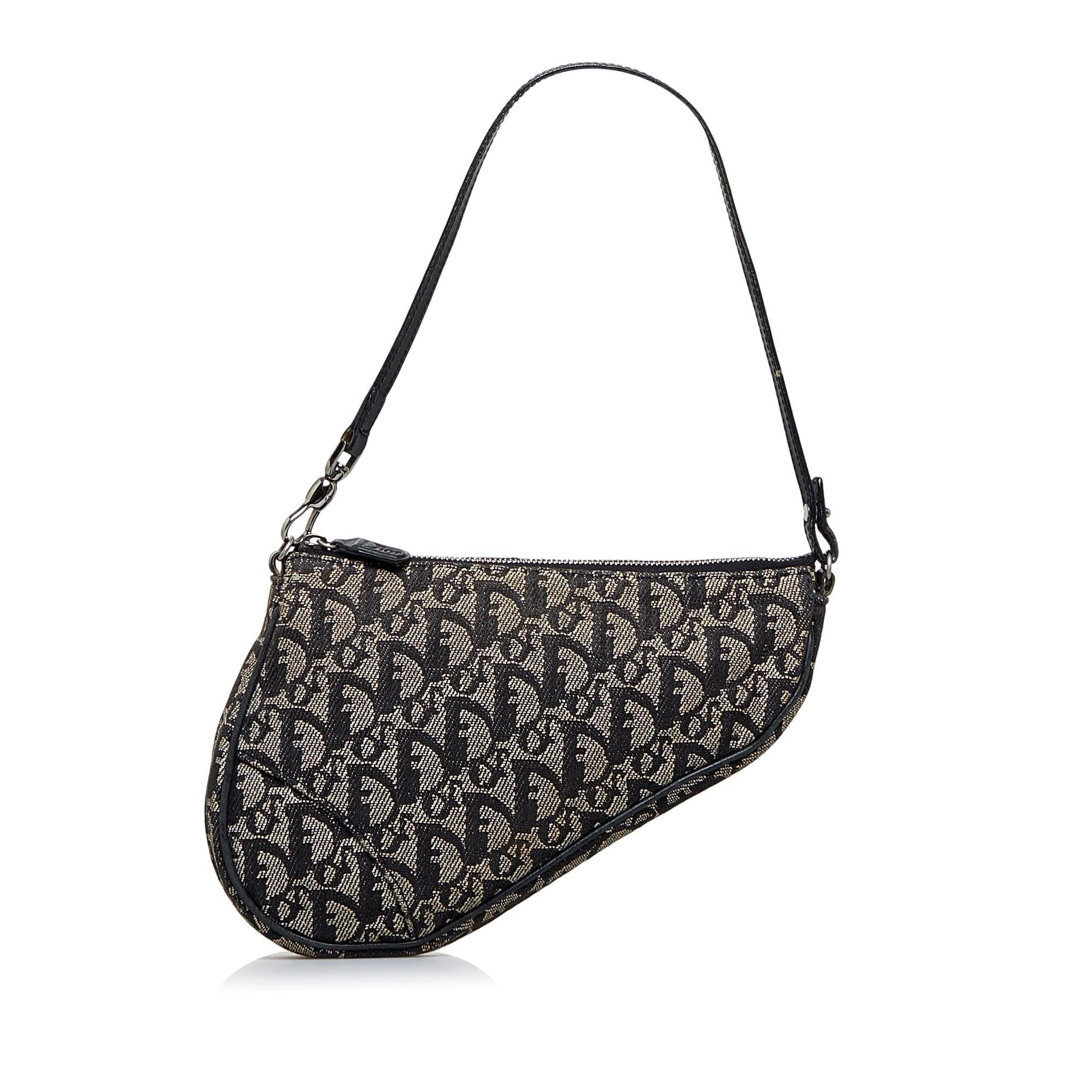 Saint Laurent Pochette Mini Canvas Handbag