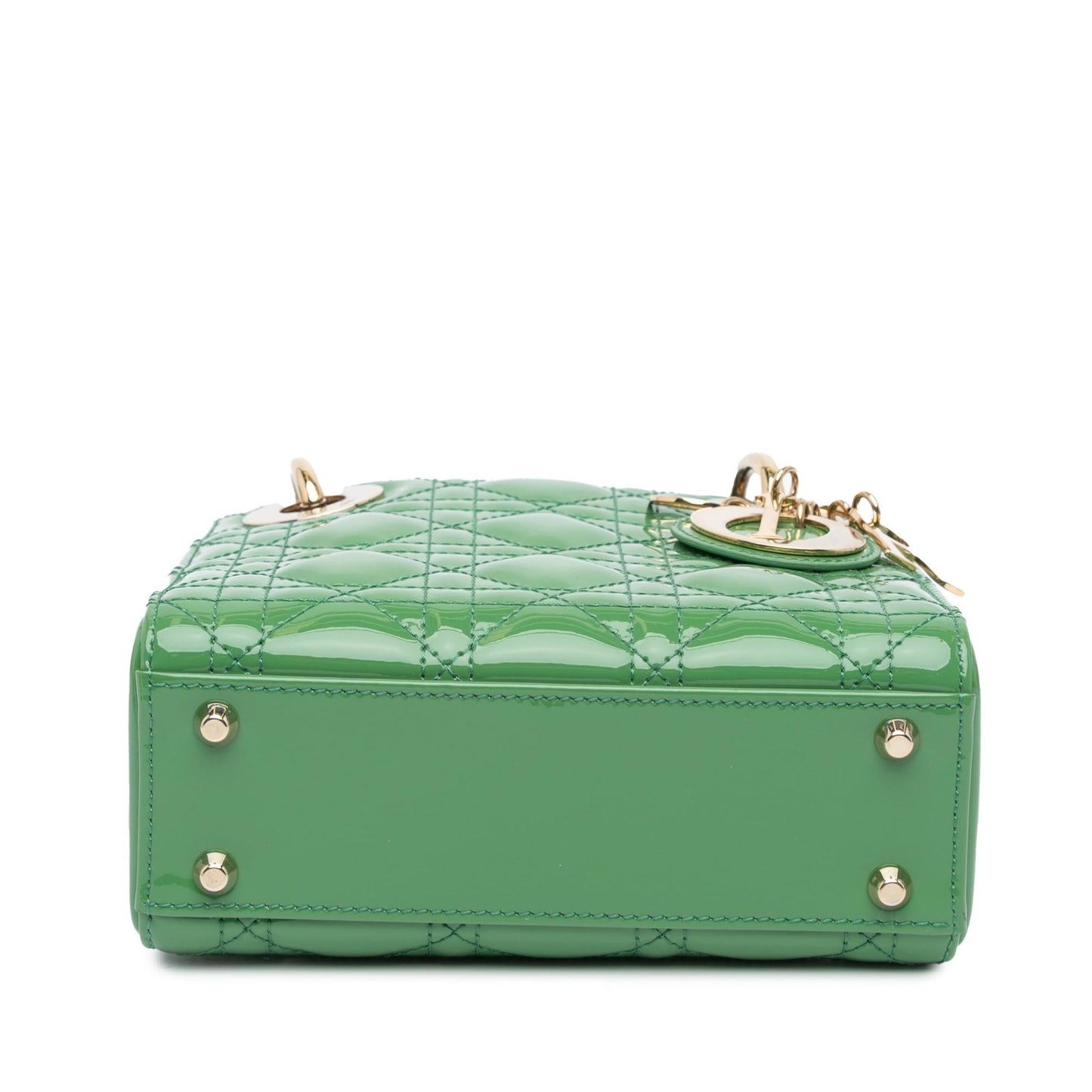 Dior Mini Patent Cannage Lady Dior