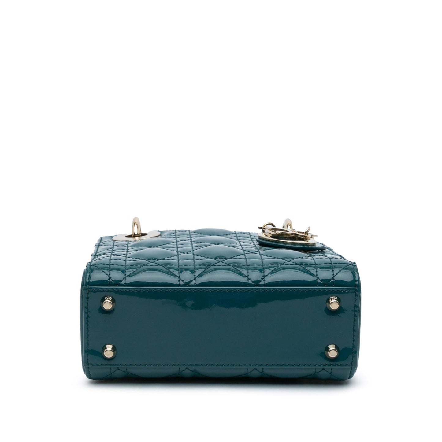 Dior Mini Patent Cannage Lady Dior
