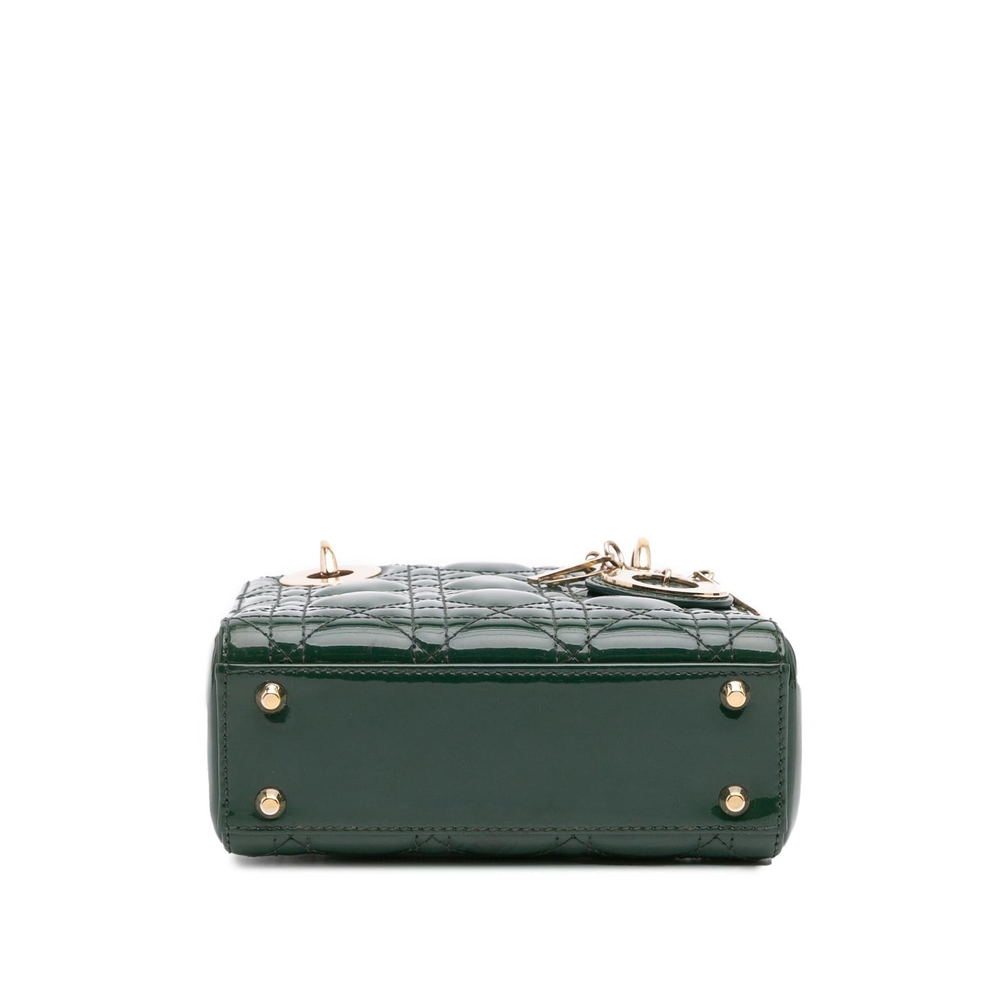 Dior Mini Patent Cannage Lady Dior