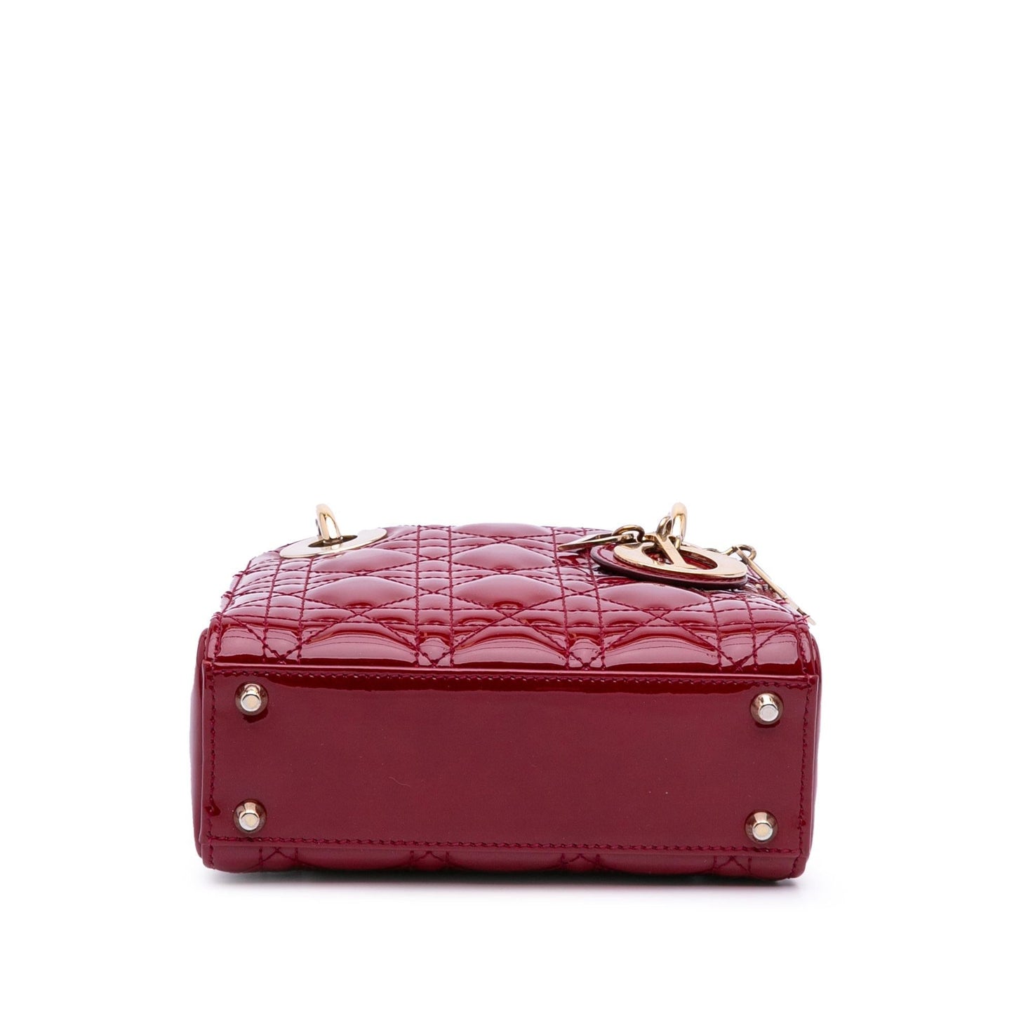 Dior Mini Patent Cannage Lady Dior