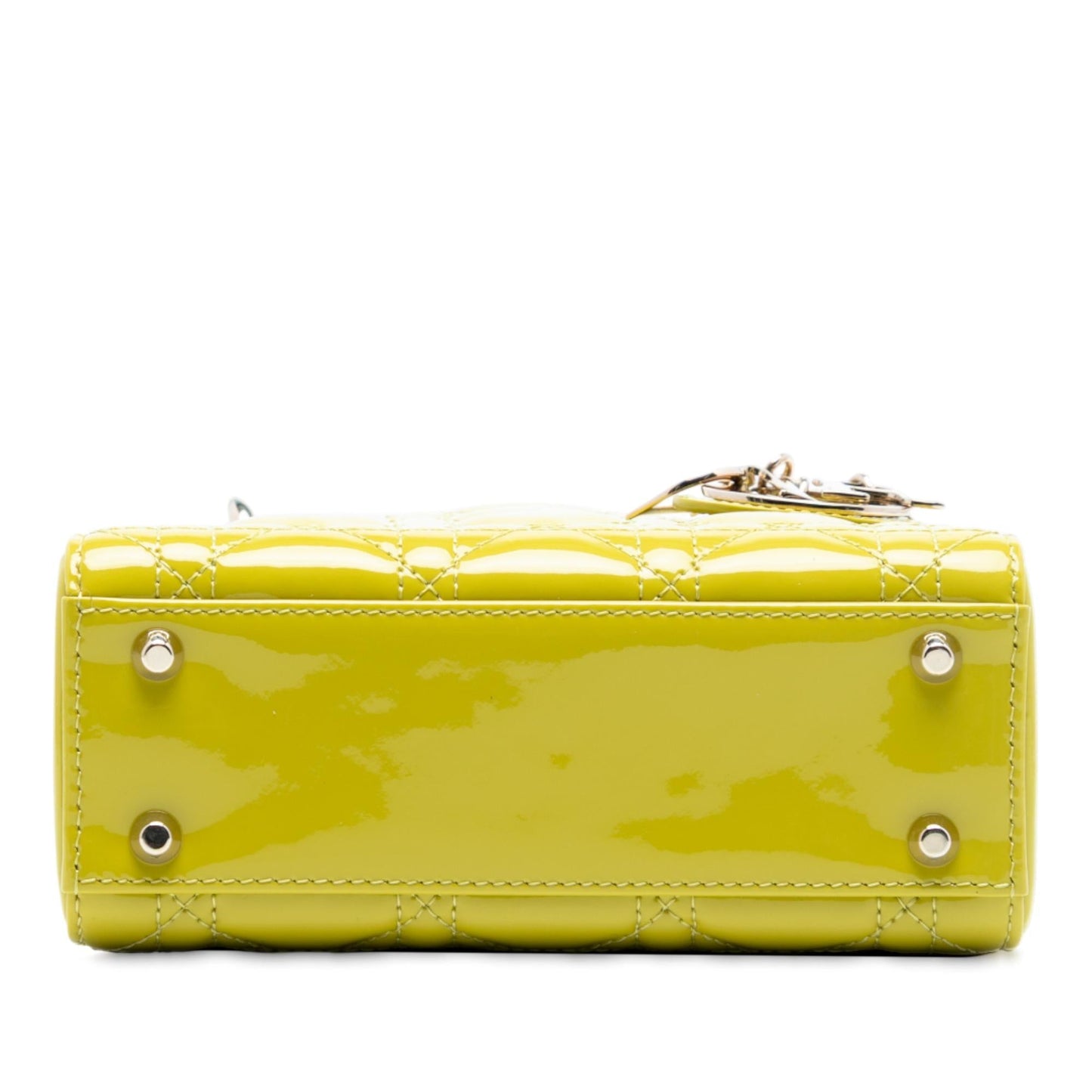 Dior Mini Patent Cannage Lady Dior