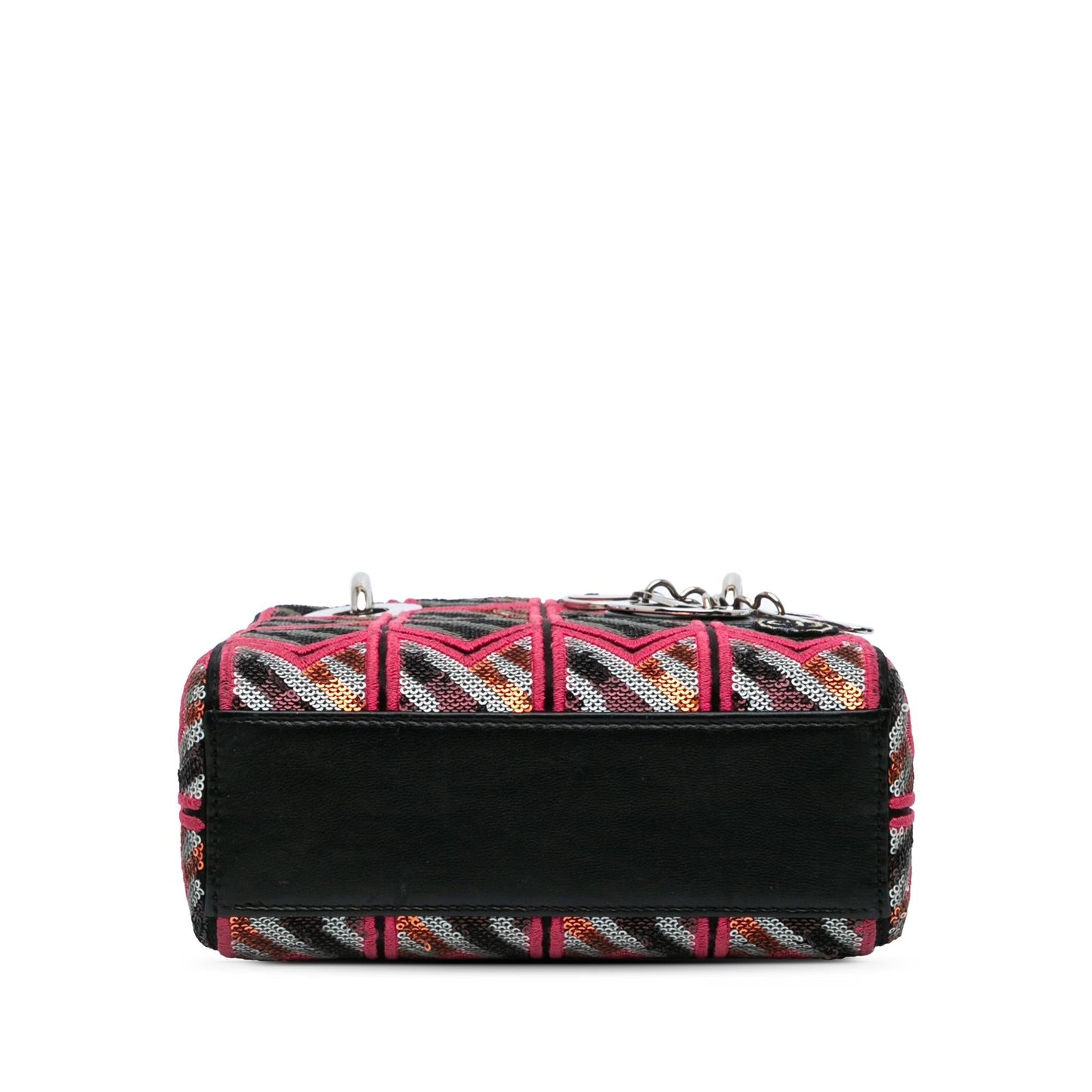 Dior Mini Patent Sequined Lady Dior