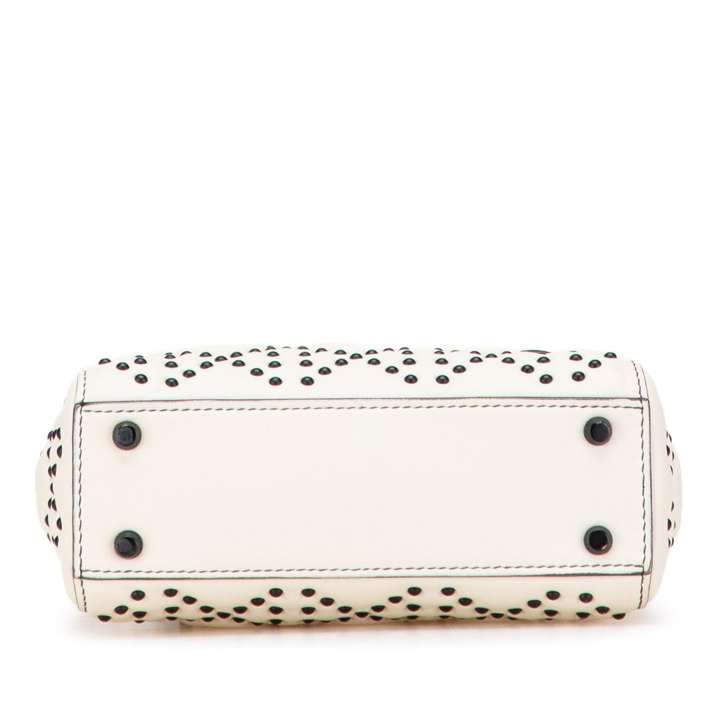 Dior Mini Ultra Matte Calfskin Cannage Studded Supple Lady Dior