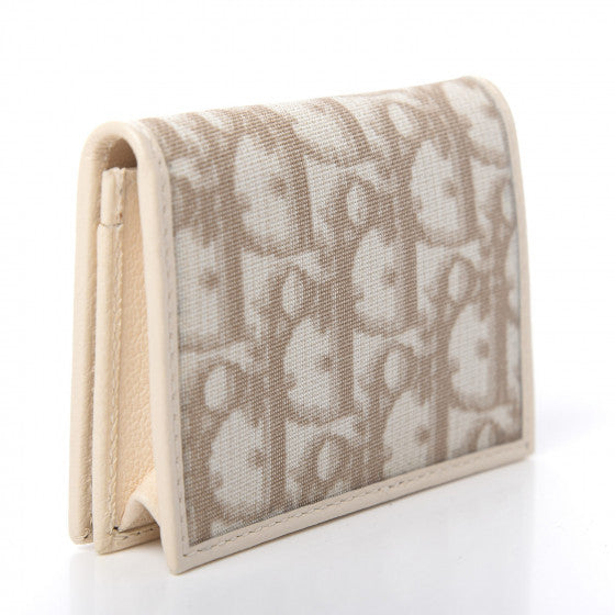Christian Dior Monogram Vintage Flowers Card Holder