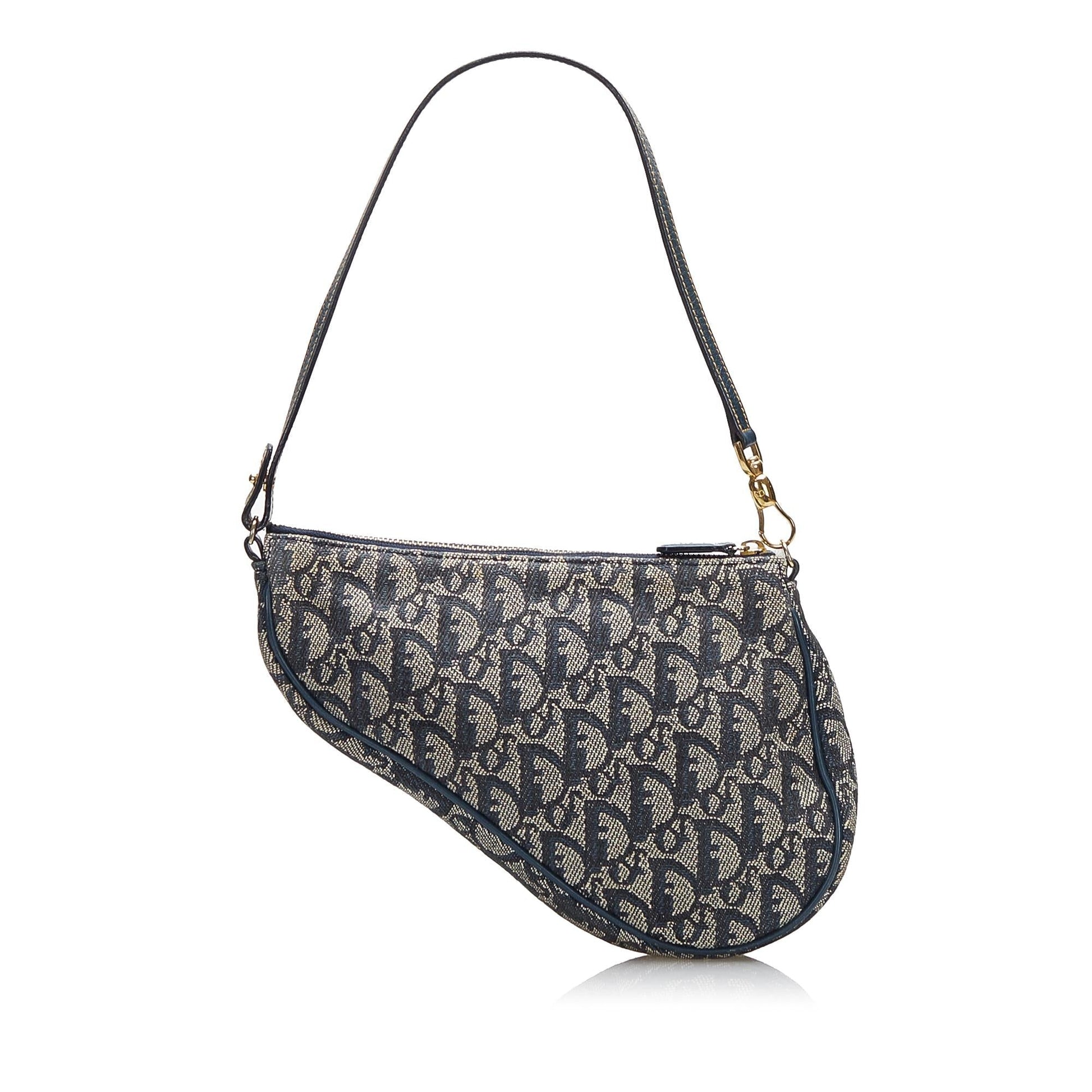 Saint Laurent Pochette Mini Canvas Handbag