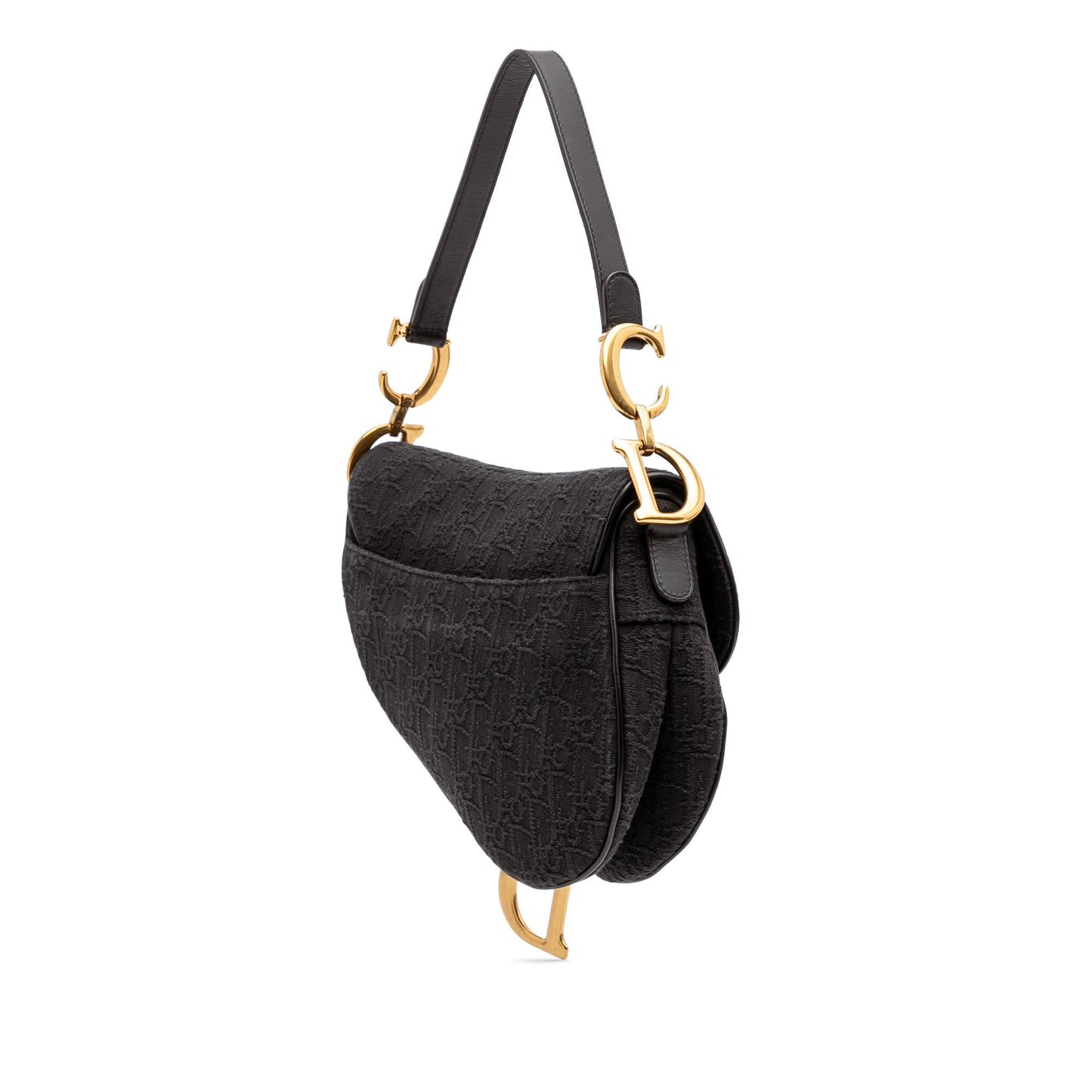 Dior Oblique Canvas Saddle Bag