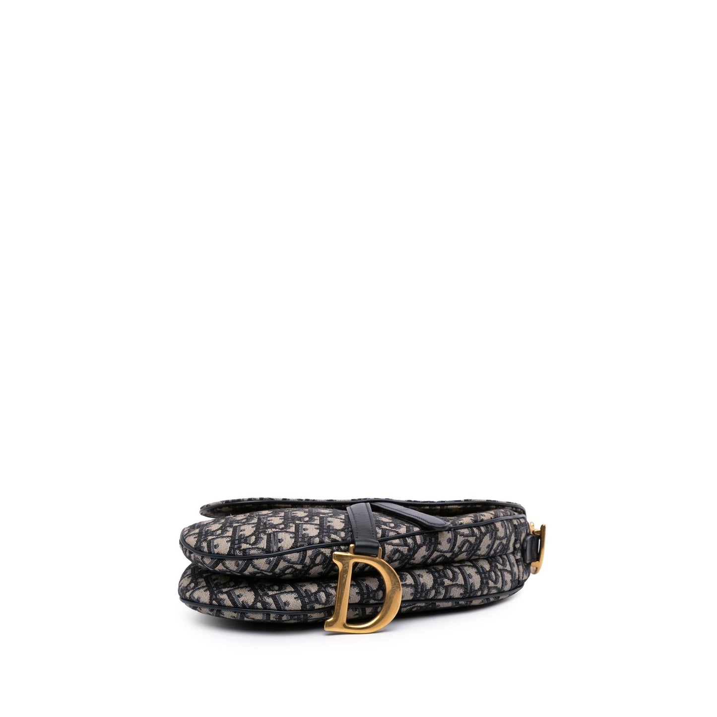 Dior Oblique Canvas Saddle Bag