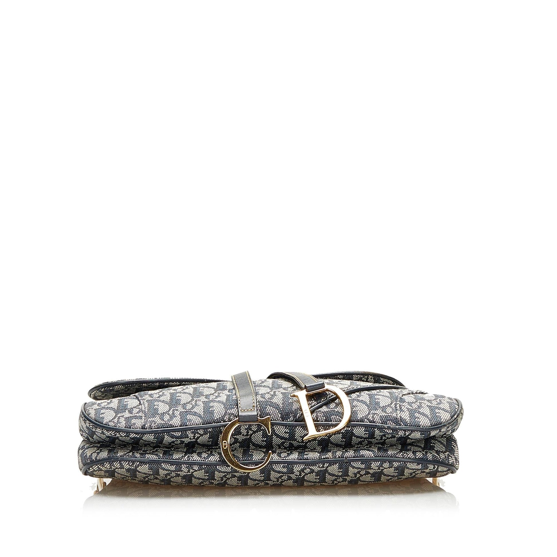 Saint Laurent Pochette Mini Canvas Handbag