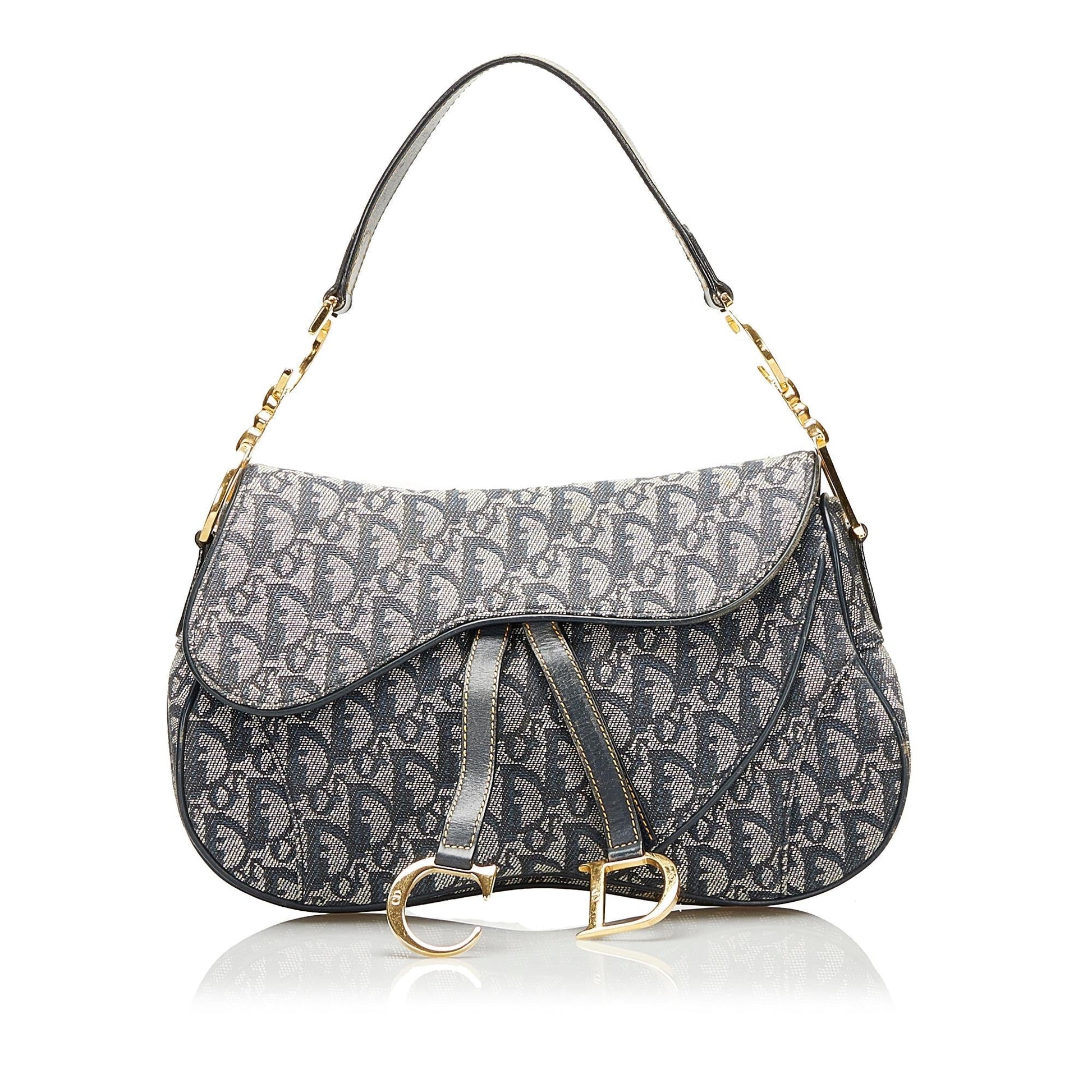 Saint Laurent Pochette Mini Canvas Handbag