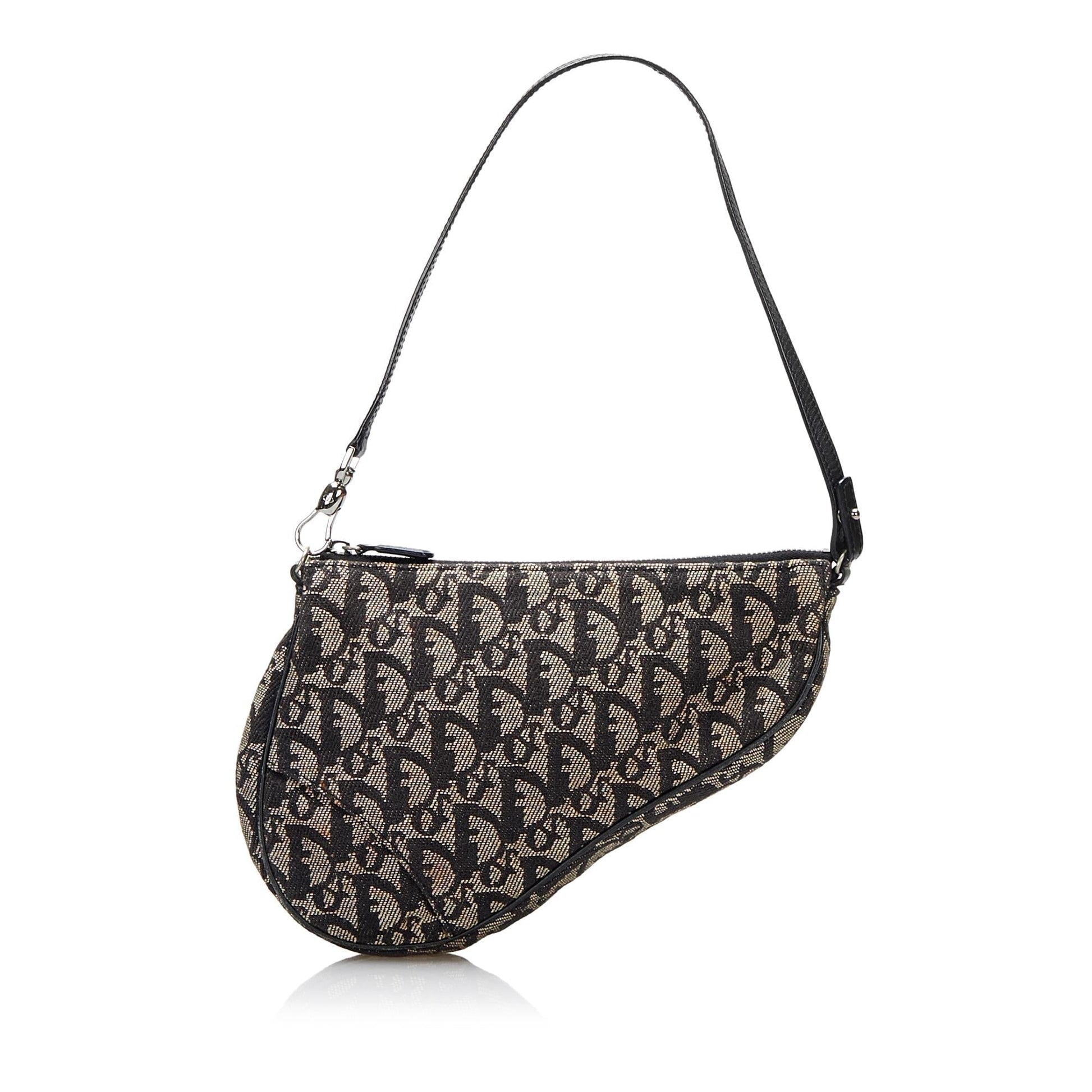 Saint Laurent Pochette Mini Canvas Handbag