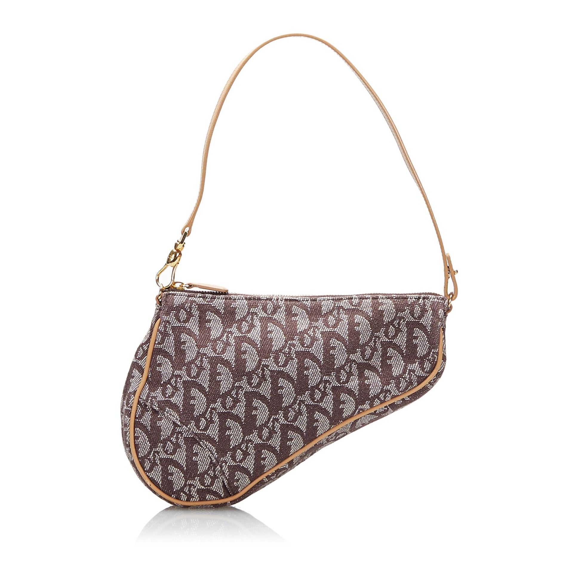 Saint Laurent Pochette Mini Canvas Handbag