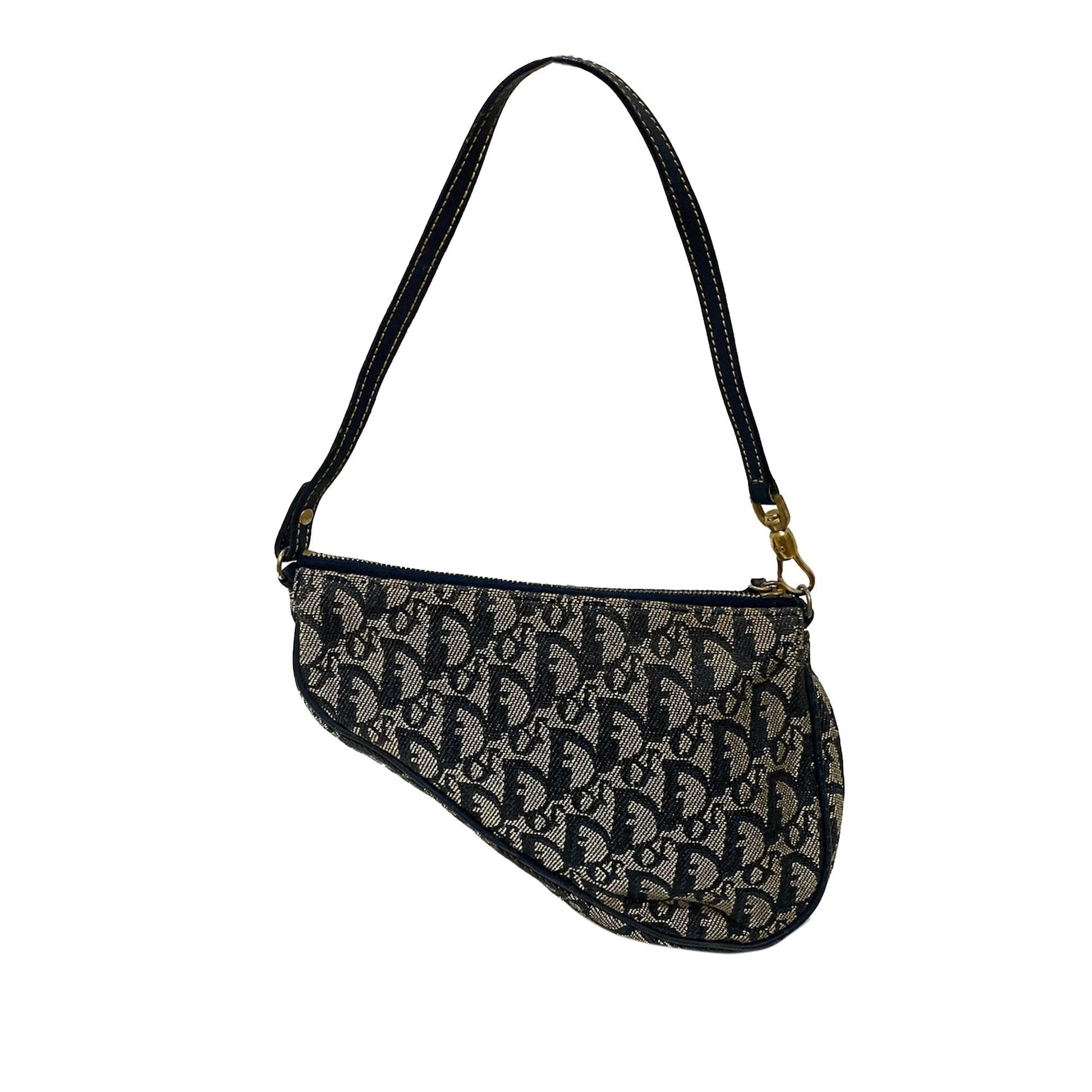 Saint Laurent Pochette Mini Canvas Handbag