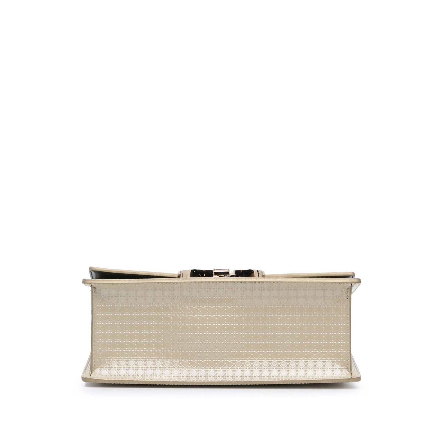 Dior Patent Microcannage 30 Montaigne Chain Flap