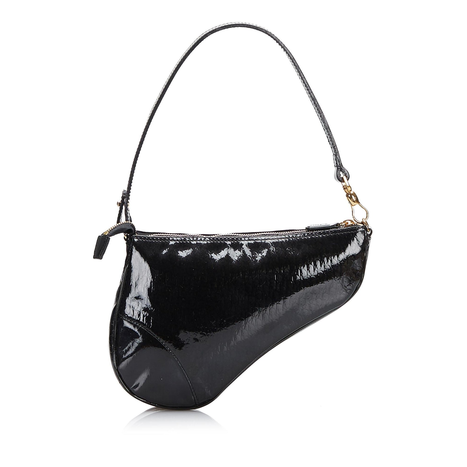 Saint Laurent Pochette Leather Mini Handbag
