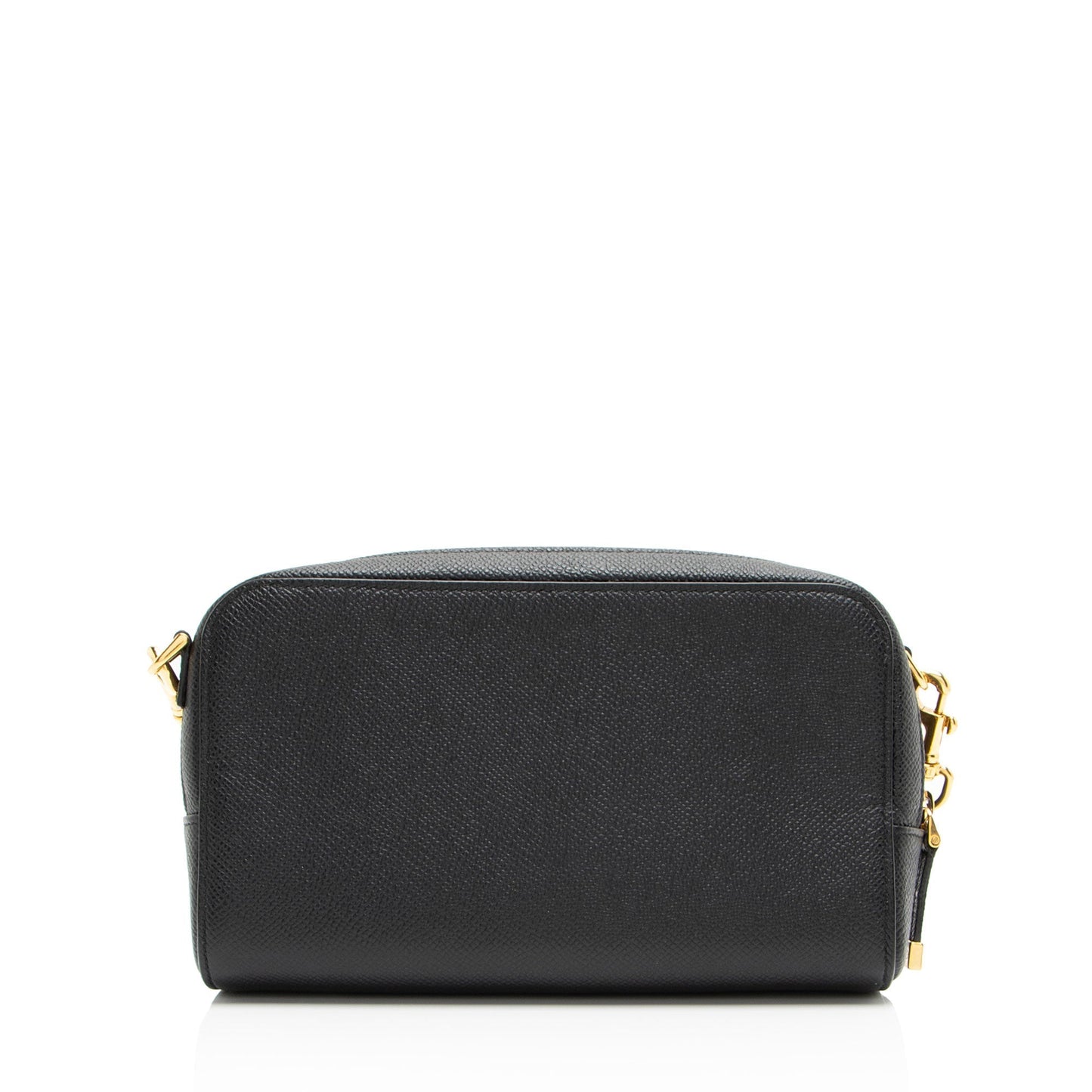 Dior Pebbled Leather Caro Double Pouch Crossbody