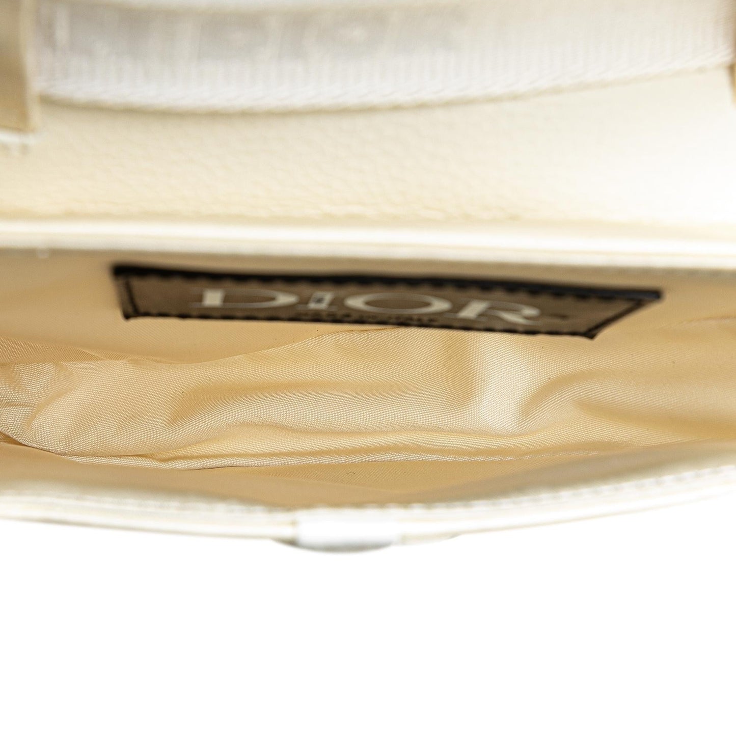 Dior Sacai Technical Fabric and Leather Saddle Bag