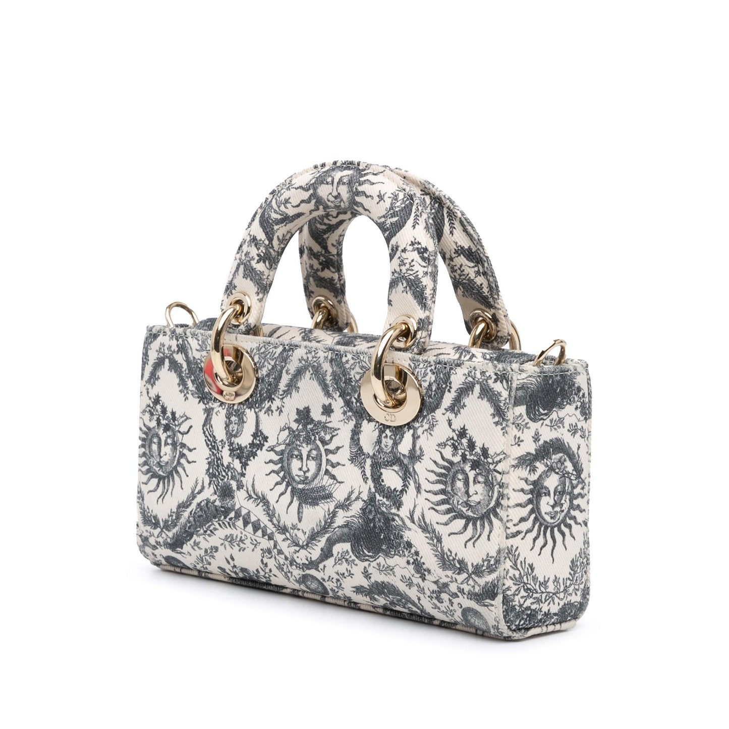 Dior Small Denim Toile de Jouy Soleil Lady D Joy