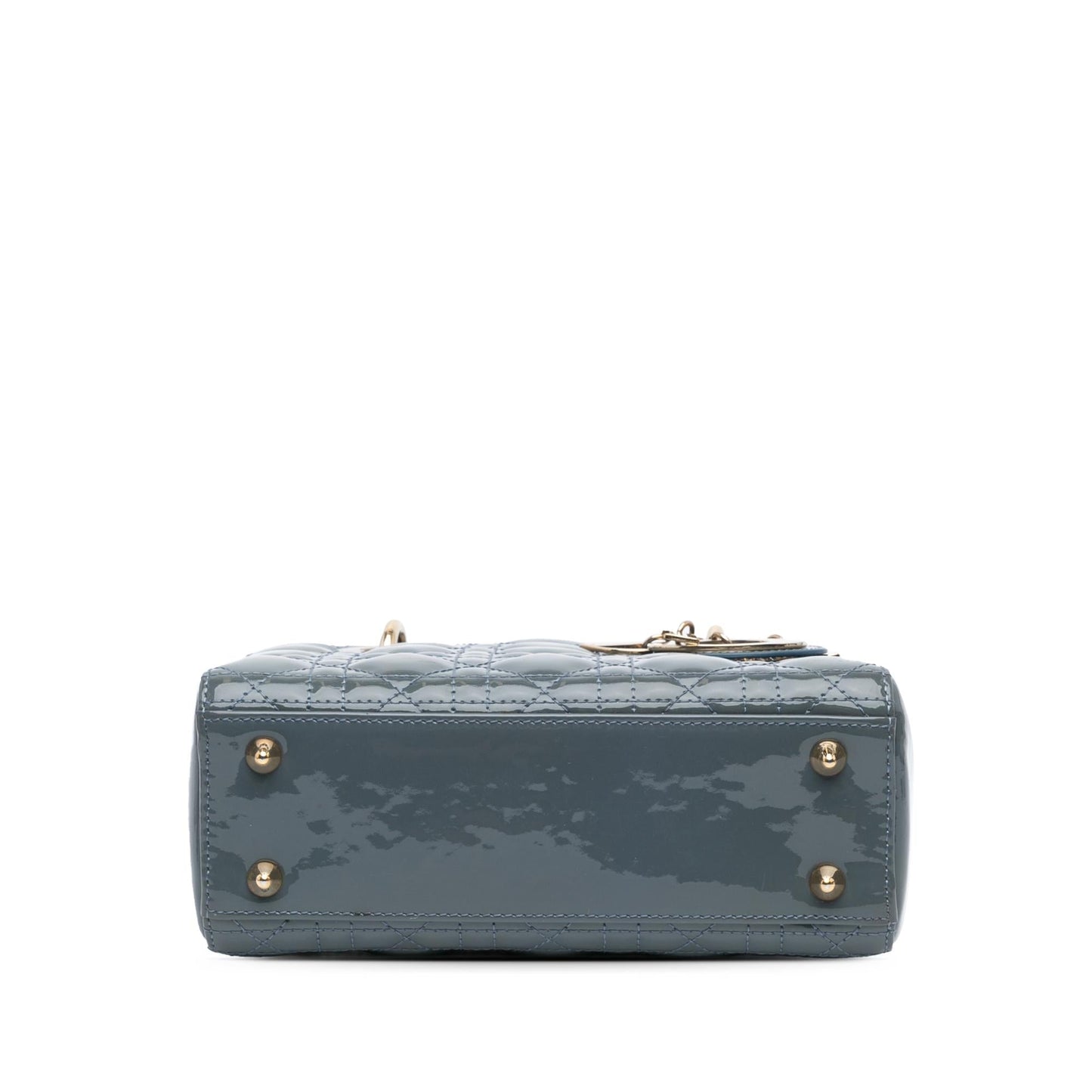 Dior Small Patent Cannage Lady Dior