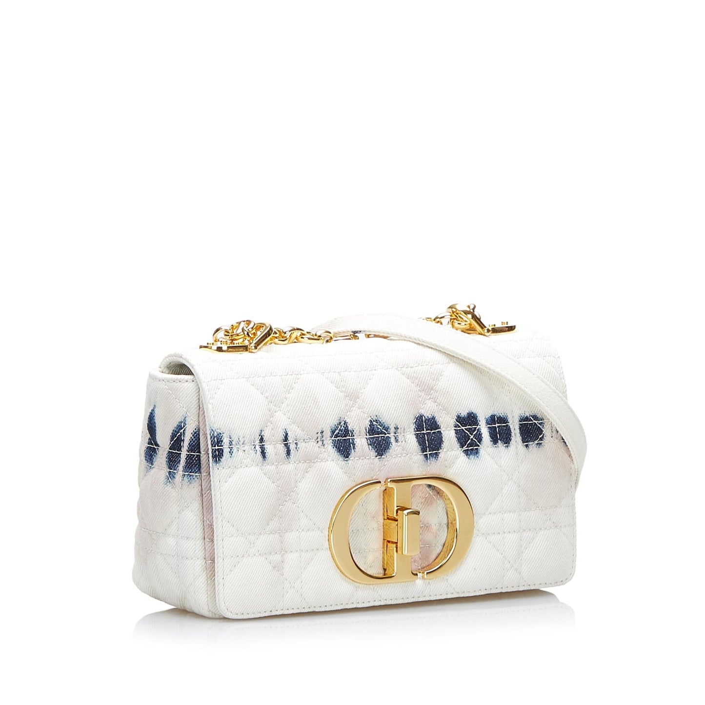Dior Small Tie Dye Denim Caro (SHG-KFyZYN)