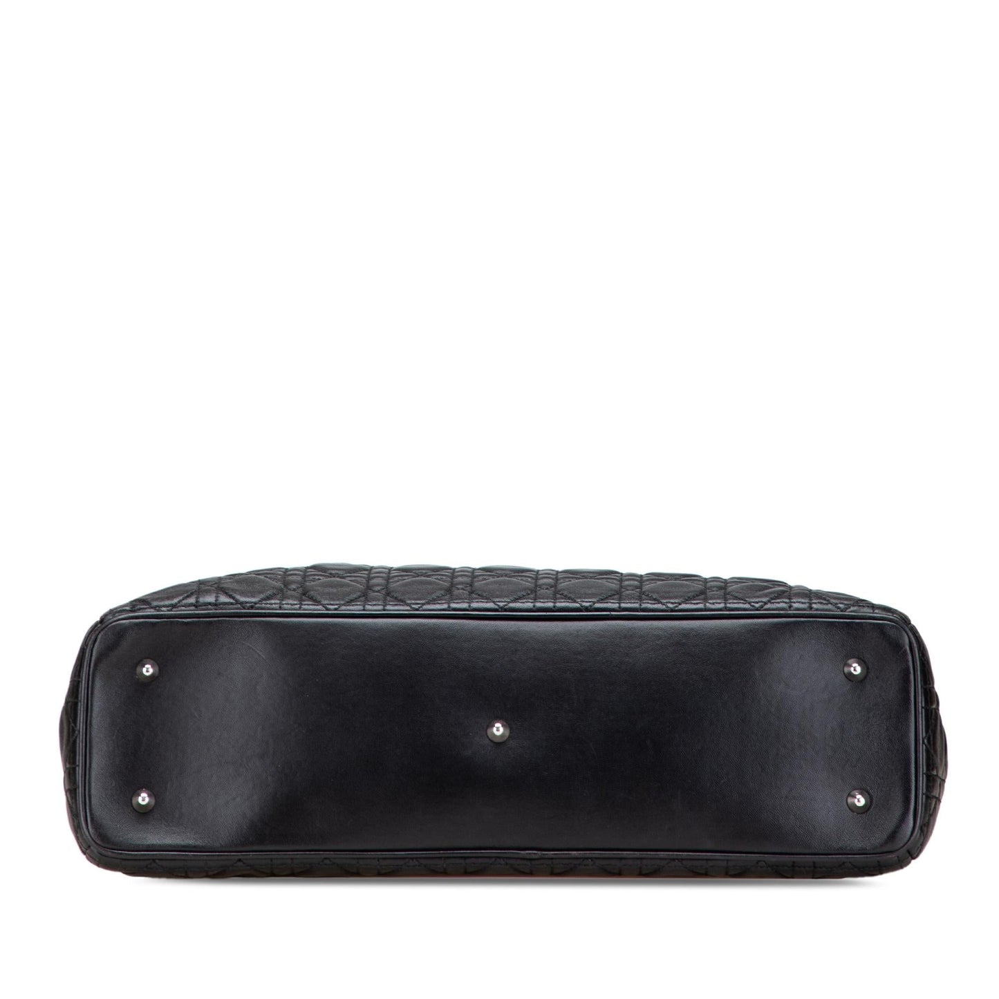 Dior XL Lambskin Cannage Lady Dior