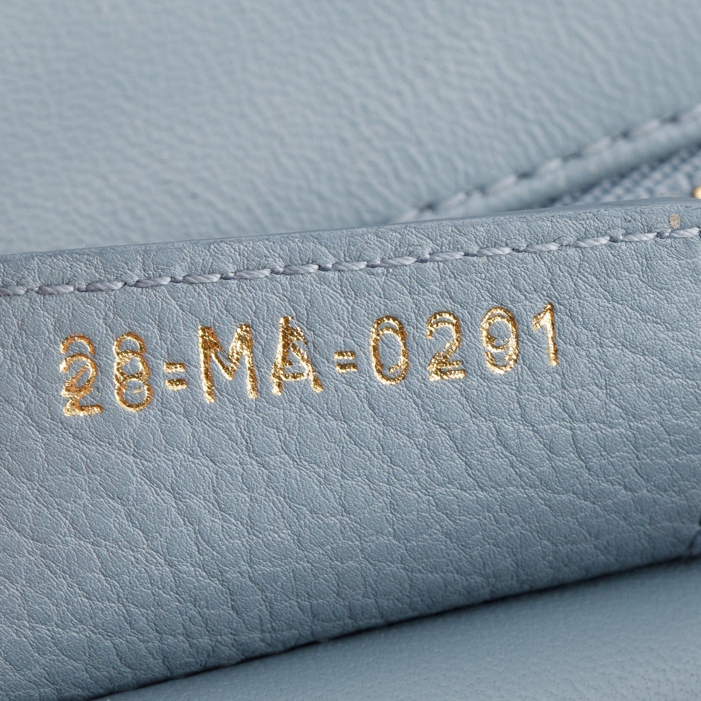 Christian Dior 2021 Grey Supple Cannage Calfskin Leather Small Dior Caro Bag