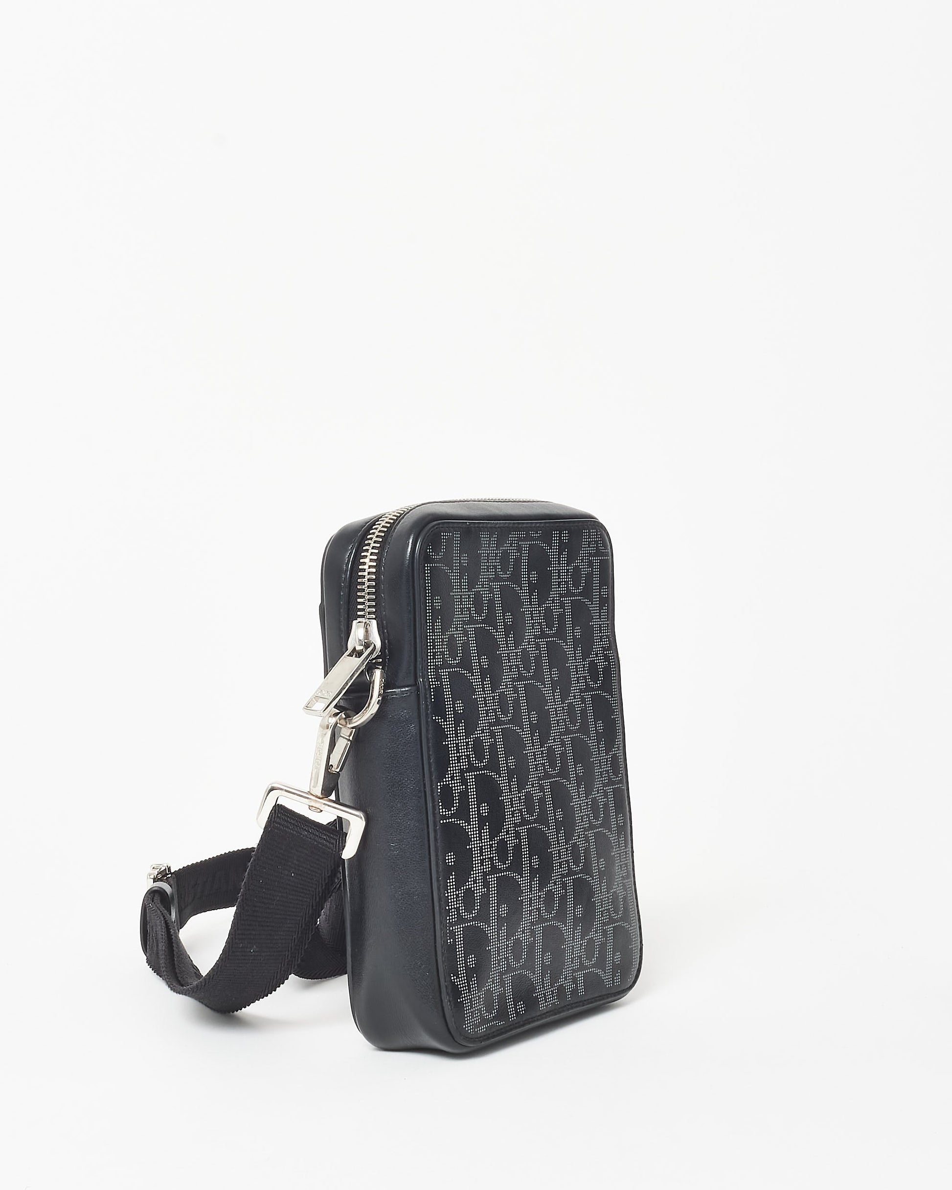 Dior Monogram Leather Canvas Crossbody