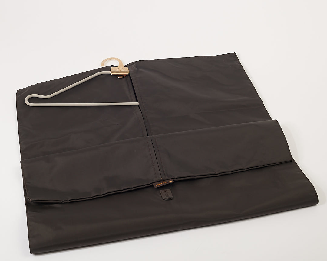 Louis Vuitton Brown Nylon Garment Bag