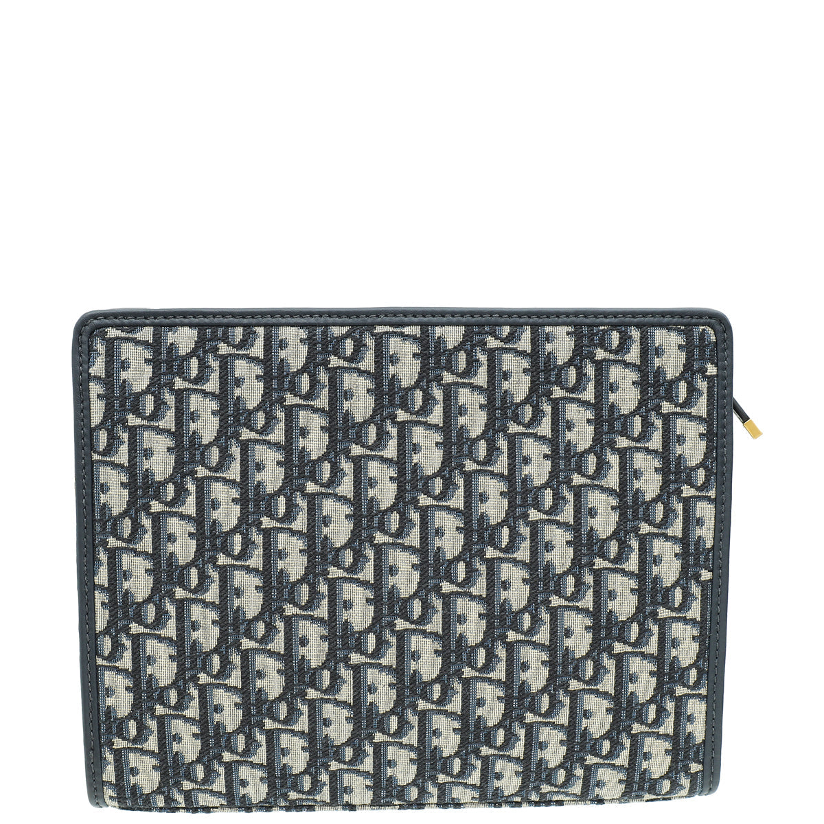 Christian Dior Navy Blue Oblique 30 Montaigne Dea Pouch