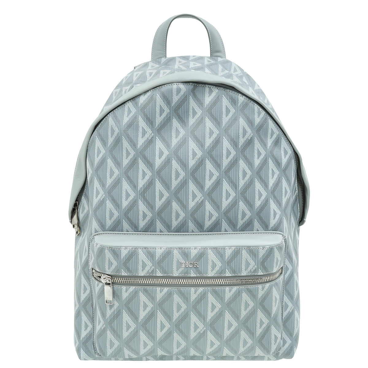 Christian Dior Grey Rider Zipped Backpack Bag