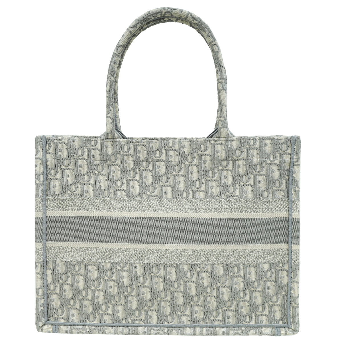 Christian Dior Grey Oblique Book Tote Medium Bag