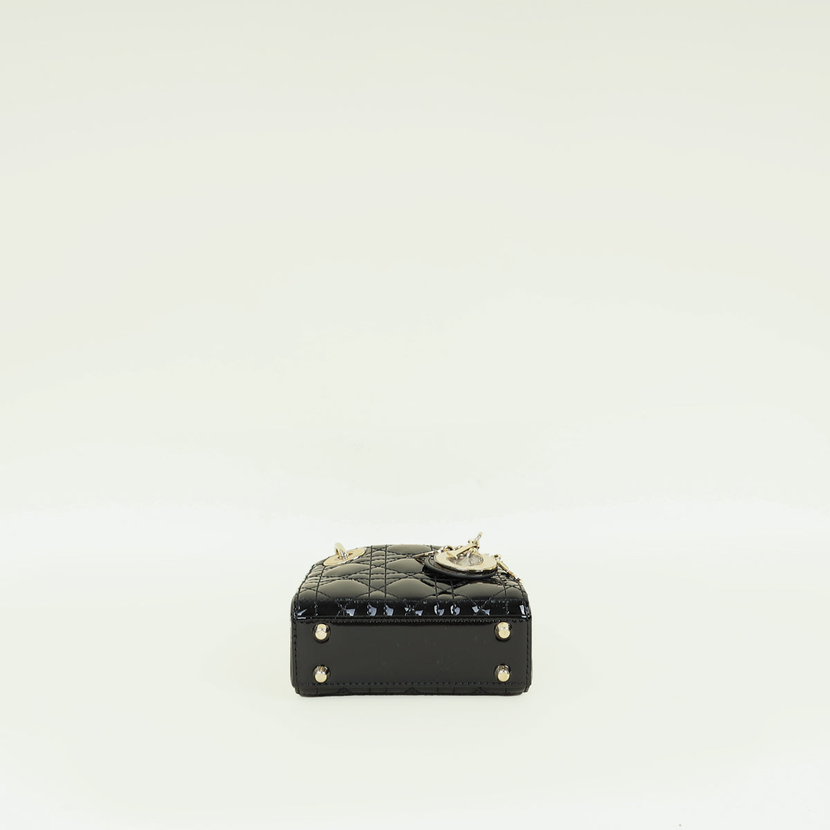 Christian Dior Black Lady Dior Micro Bag