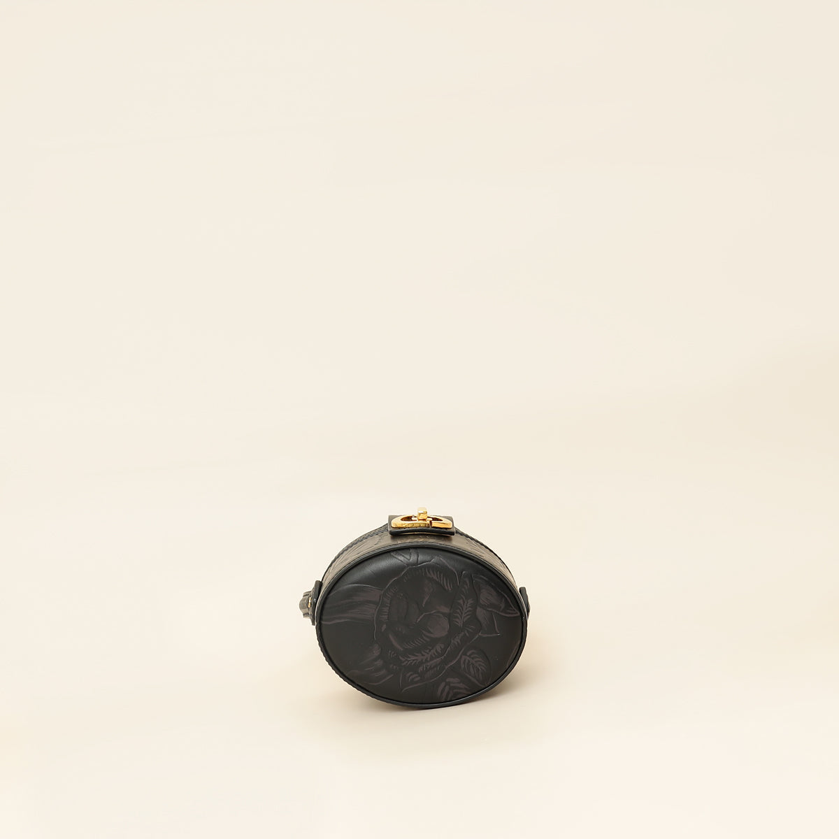 Christian Dior Black Top Handle Clutch
