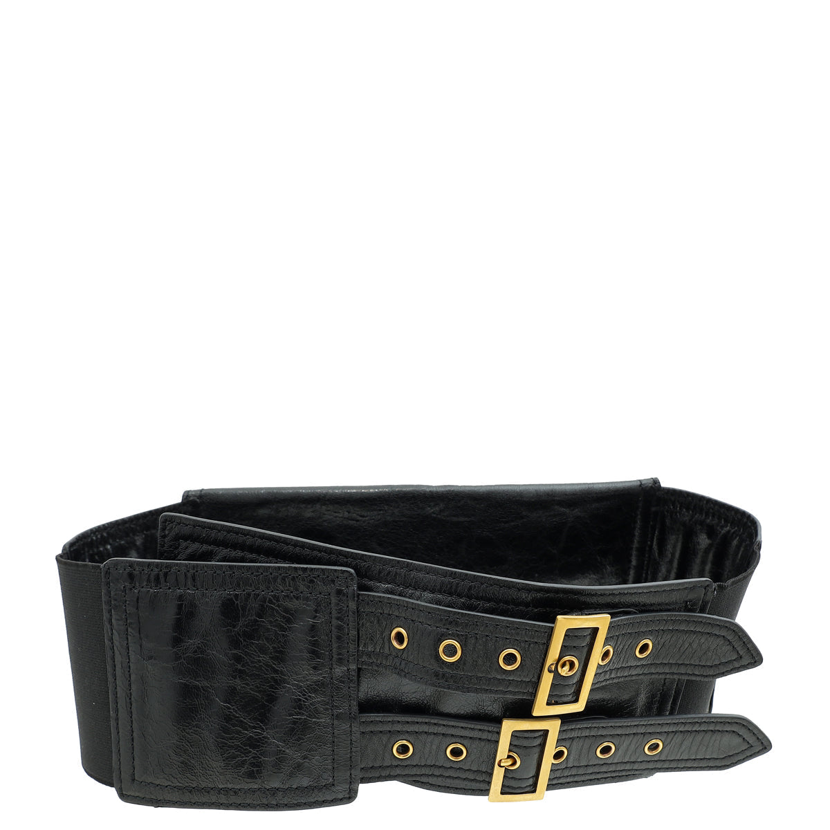 Christian Dior Black Saddle Belt Bag