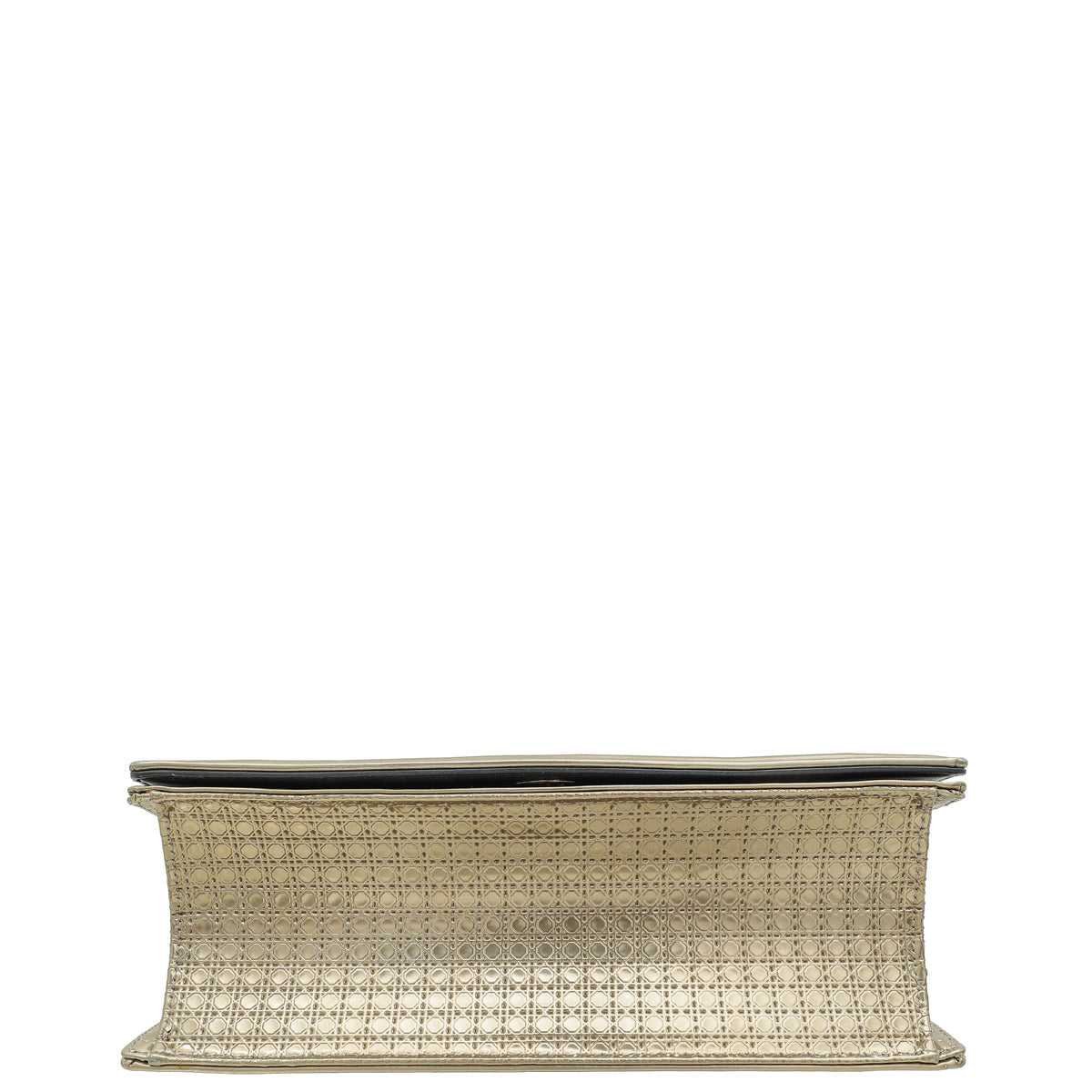 Christian Dior Champaign Diorama Microcannage Medium Bag