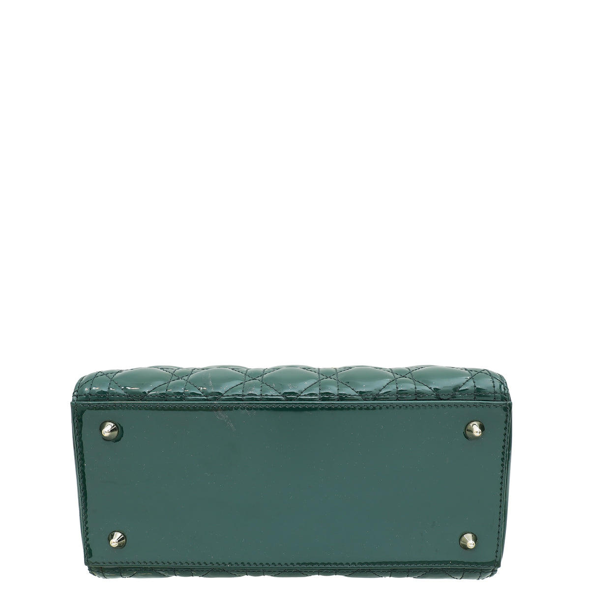 Christian Dior Pine Green Lady Dior Medium Bag