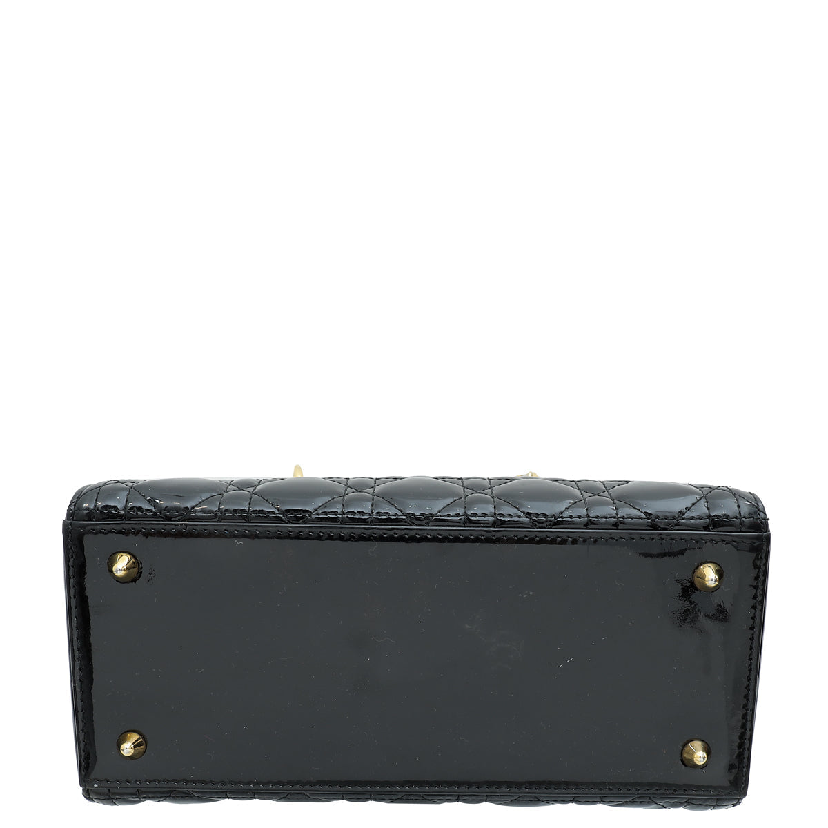 Christian Dior Black Lady Dior Medium Bag