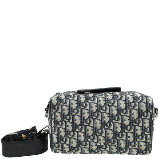Christian Dior Bicolor Oblique Lingot 22 Bag