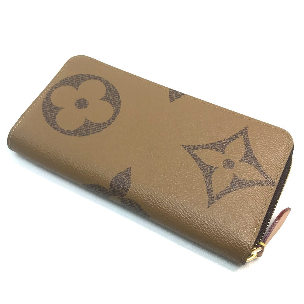 LOUIS VUITTON Long Wallet Purse M67687 Monogram reverse canvas Brown Monogram Giant Zippy wallet Women