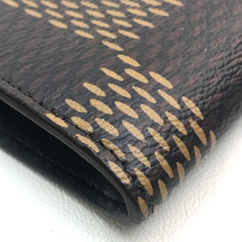 LOUIS VUITTON Clutch bag N60390 Damier canvas Brown Damier Giant Pochette Jules mens Used